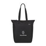 Renew rPET Zippered Tote Black