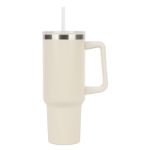 Cream Izzy 40-oz tumbler