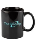 11oz Basic C Handle Ceramic Mug BLACK